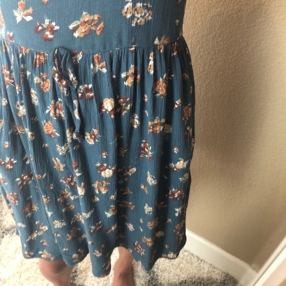 Floral Adjustable Strap Dress - Picture 3 of 3